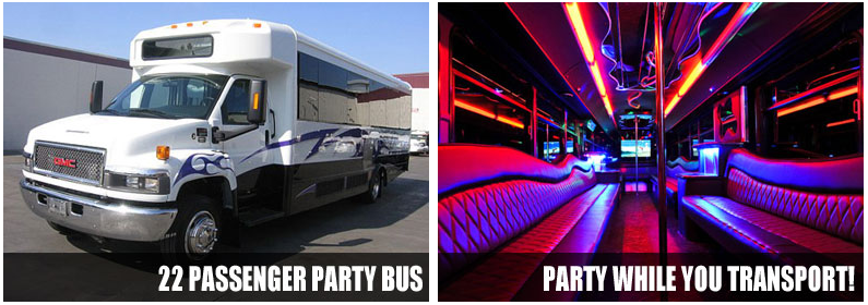 Airport Transportation party bus rentals St Louis