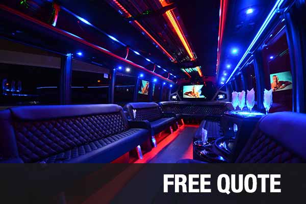 Airport Transportation party buses for rental St Louis